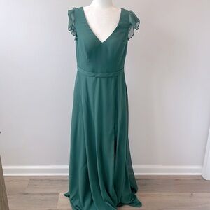 Azazie Chiffon Dress Style 155143 Size 12